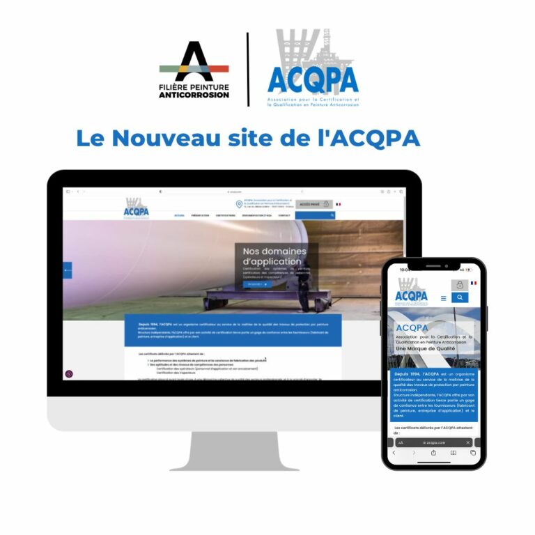 Le nouveau site web ACQPA